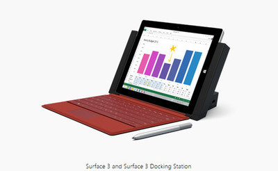 Surface 3 – новый планшет Microsoft со стилусом и поддержкой LTE