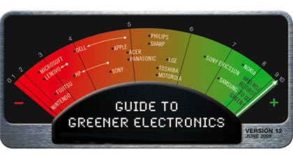 Greenpeace Guide to Greener Electronics