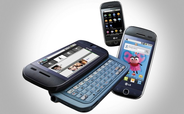 LG смартфон GW620 Android
