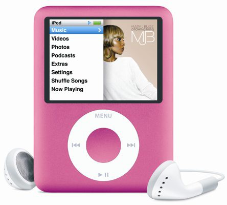 Apple iPod nano pink