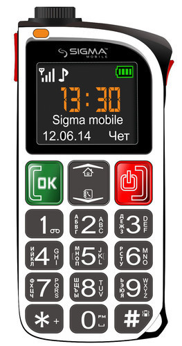 "Фонарик с функцией телефона" — Comfort 50 Light от ТМ Sigma mobile