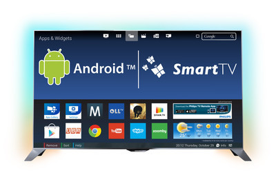 Первые телевизоры на платформе Android от Philips скоро в Украине