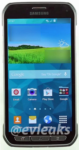 Официальные фотографии смартфона Samsung Galaxy S5 Active