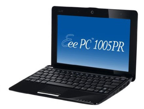 Начинаются продажи нового нетбука ASUS Eee PC 1005PR