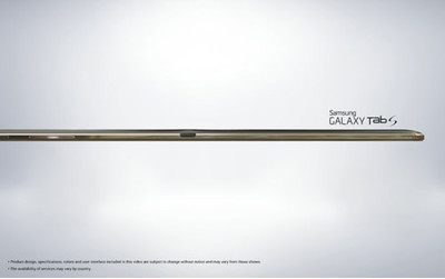 Планшет Samsung Galaxy Tab S 10,5 на официальных фото