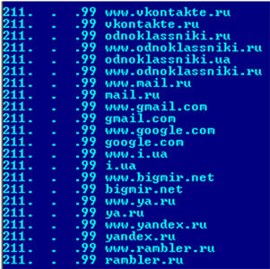 dr web вирус троян Trojan.Hosts.75 социальная сеть ВКонтакте