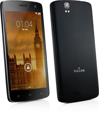 Новые бюджетные смартфоны Kazam – подробности