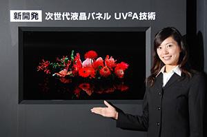 Sharp жк lcd панели телевизоры технология UV2A