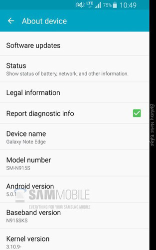 Релиза Android 5.0 для Samsung Galaxy Note 4 и Note Edge не будет