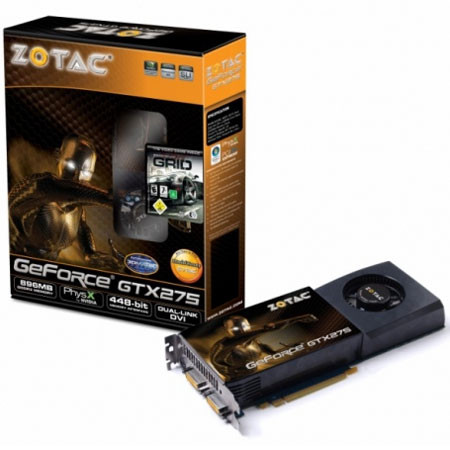 видеокарта ZOTAC GeForce GTX 275