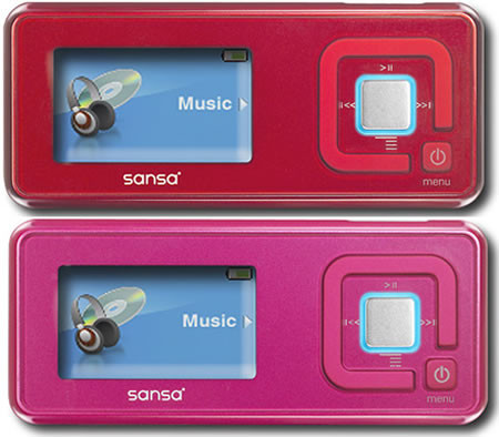 SanDisk Sansa C250:  