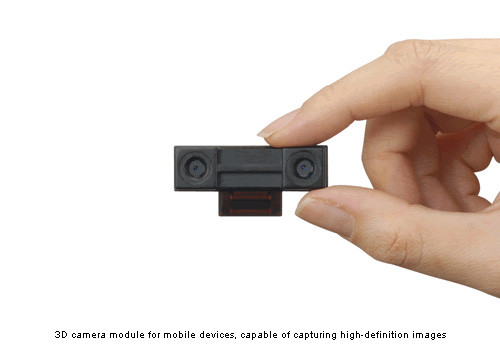 Sharp разработала 3D-видеокамеры для мобильных устройств