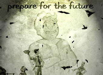 Рекламный плакат Fallout 3