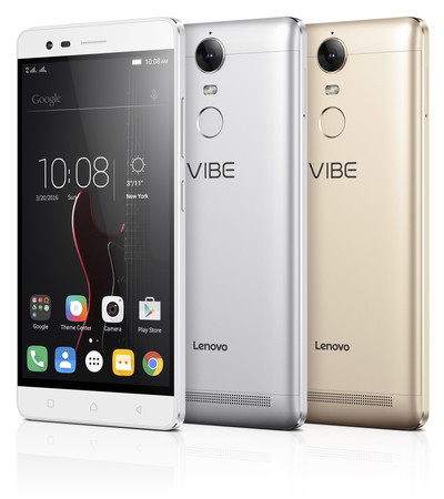 Lenovo представила в Украинском государстве смартфон Vibe K5 Note Pro