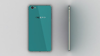 Смартфон Oppo R7 на официальных фотографиях
