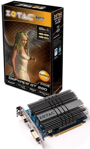 ZOTAC  GeForce GT 220 ZONE Edition
